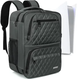 AKOZLIN Travel Gaming Console Backpack Compatible with Play Stantion 5 4 PS5 Pro/PS4/PS4 Pro/PS4 Slim/Xbox One X S With Pockets for Accessories [Video Game]