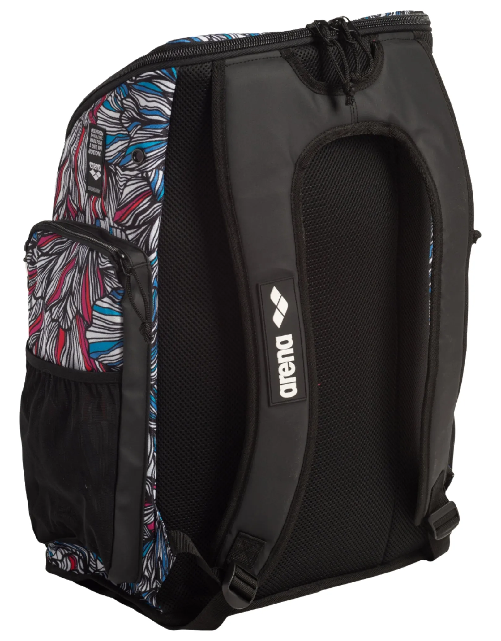 Arena Spiky III Dahlia Allover Team 45L Backpack - Limited Edition