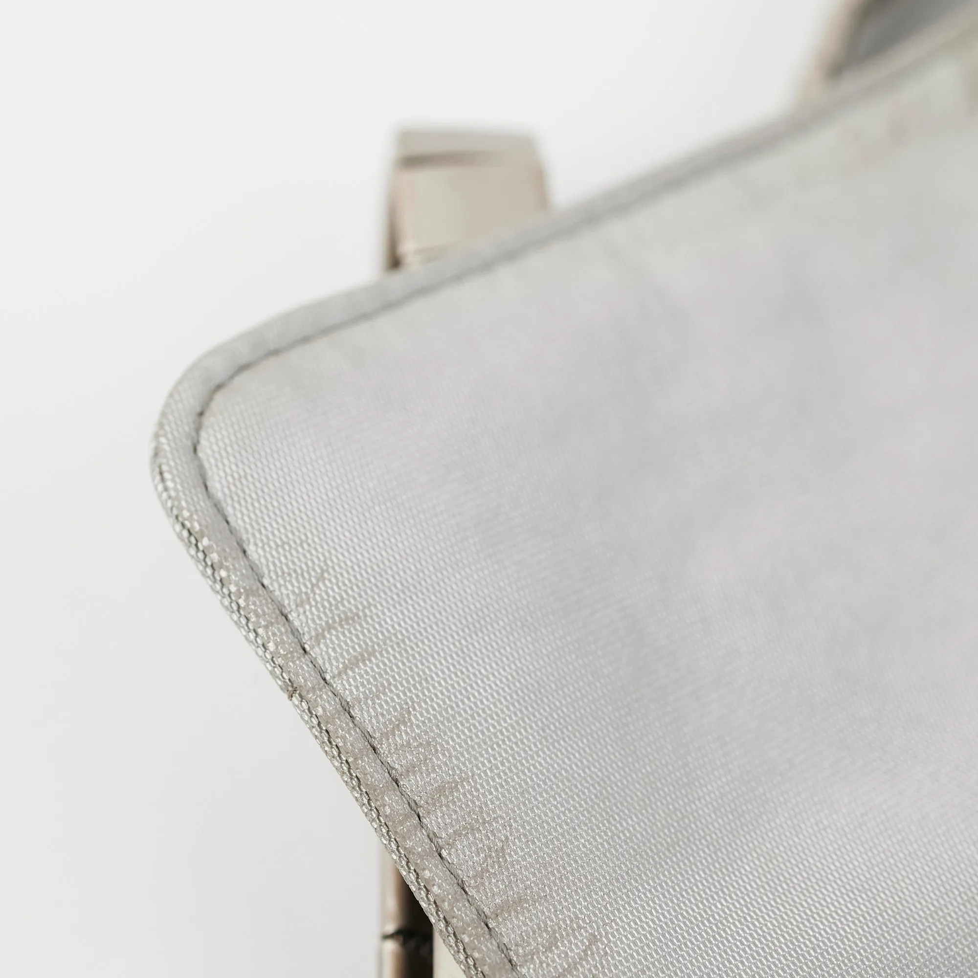 Chanel Fabric Quilted Reissue Flap Sliver Bag