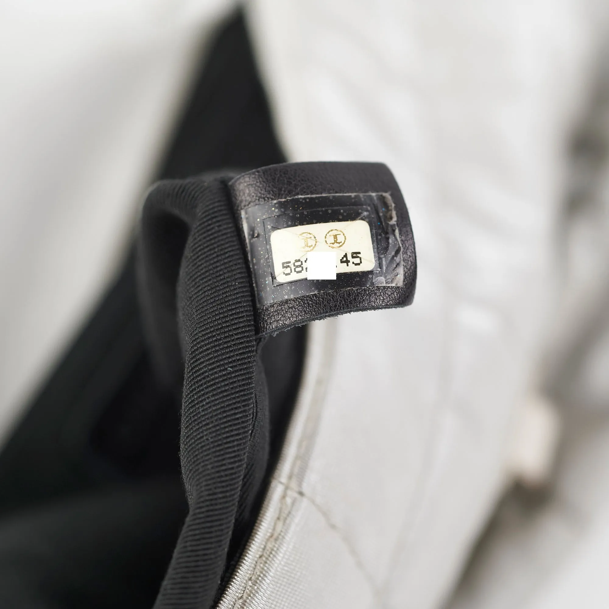 Chanel Fabric Quilted Reissue Flap Sliver Bag