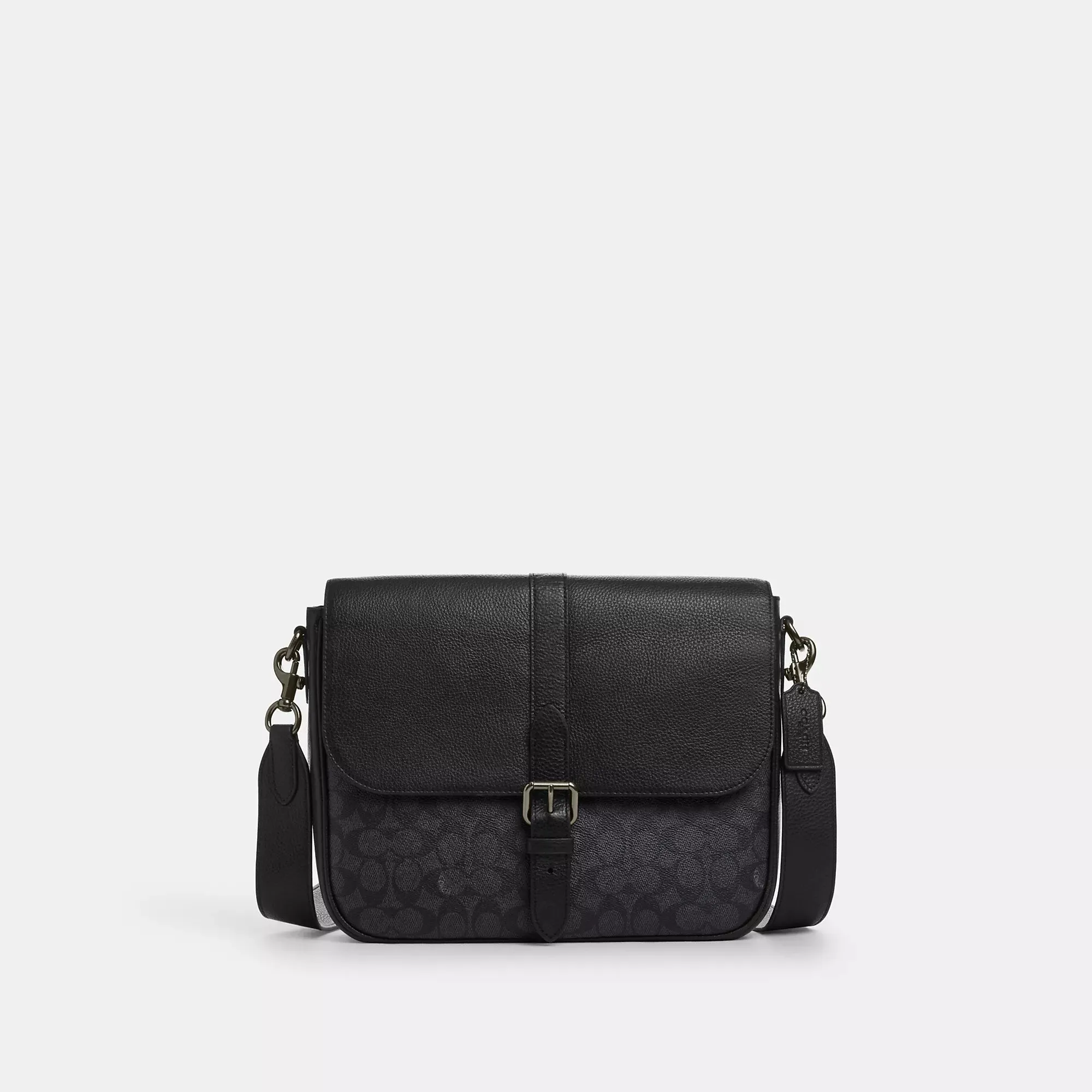 Coach Outlet Warner Messenger Bag In Signature Canvas