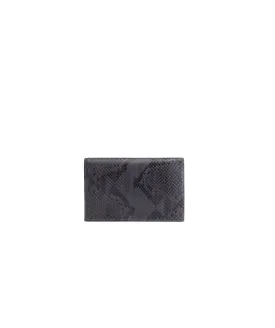Dark Grey Ostrich | 'Isandla' Clutch