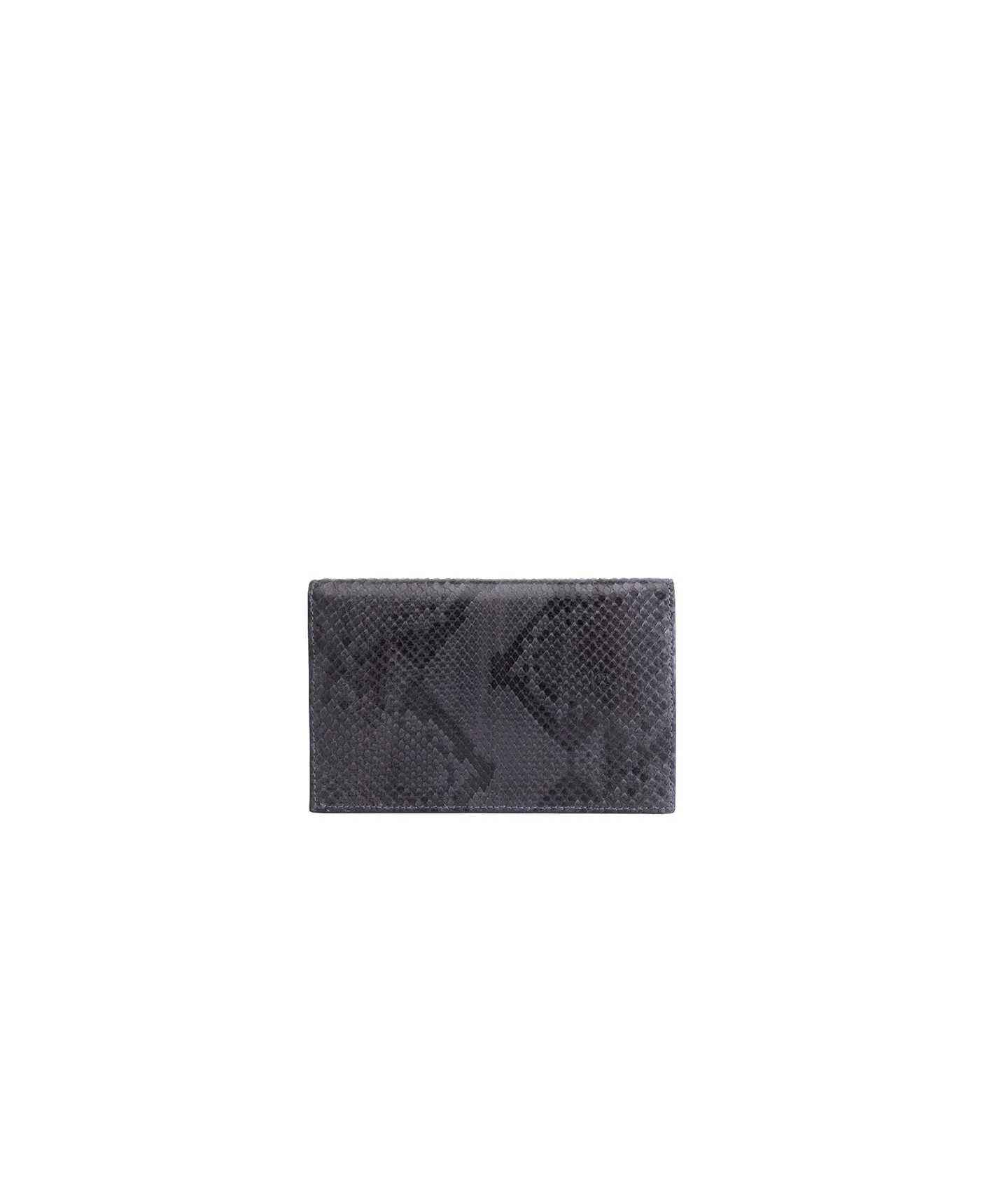 Dark Grey Ostrich | 'Isandla' Clutch