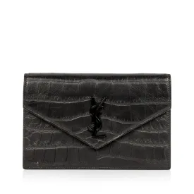 Envelope Crossbody - Croc Embossed