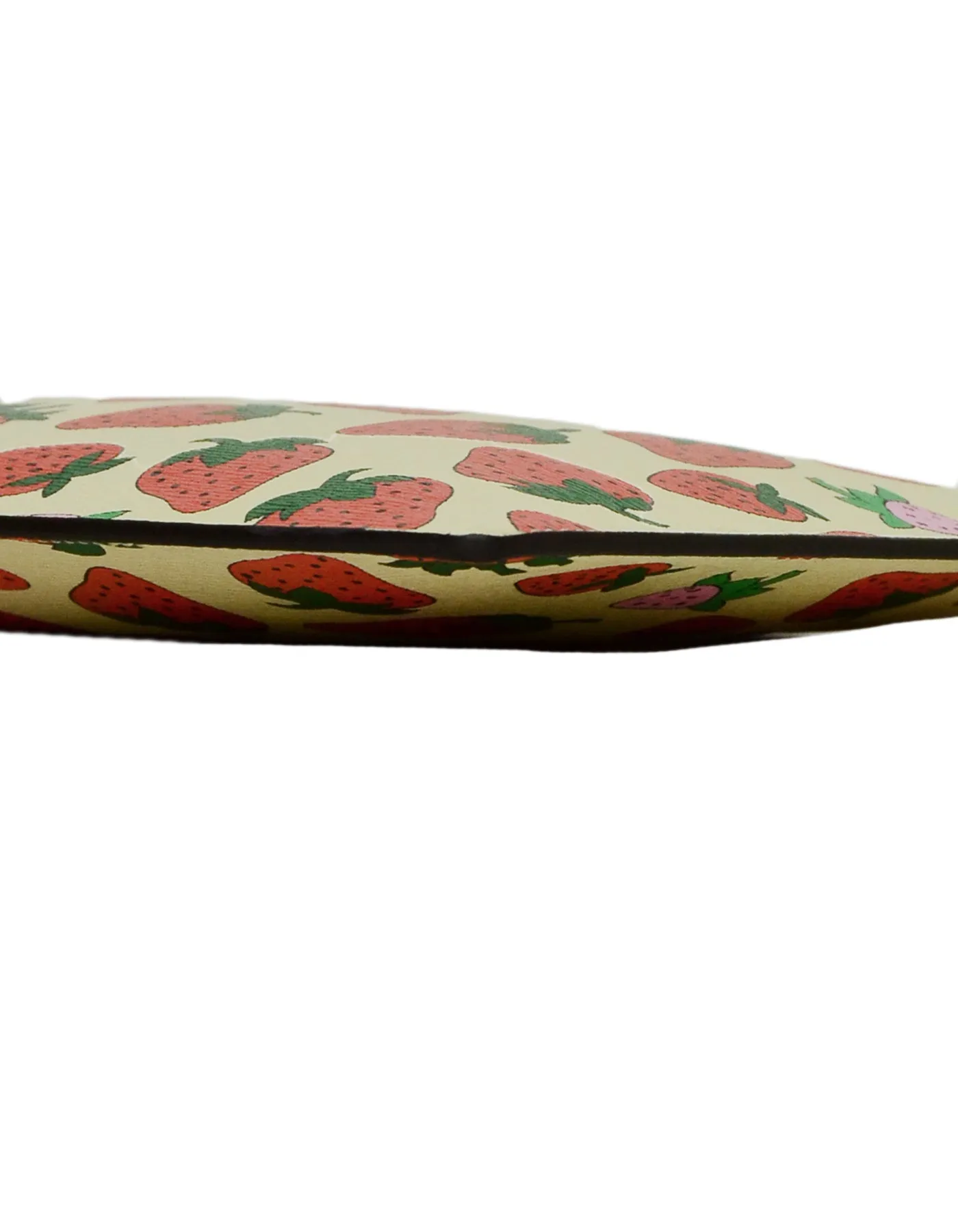 Gucci Zumi Strawberry Print Pouch