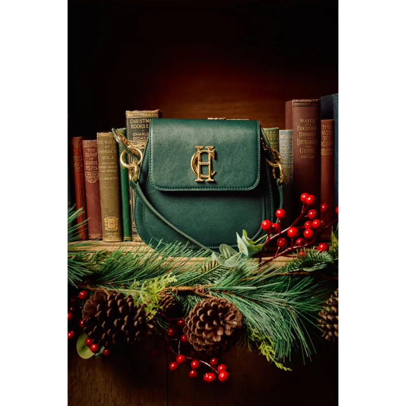 Holland Cooper Chelsea Ladies Saddle Bag - Emerald