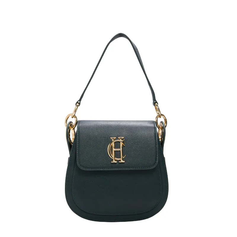 Holland Cooper Chelsea Ladies Saddle Bag - Emerald