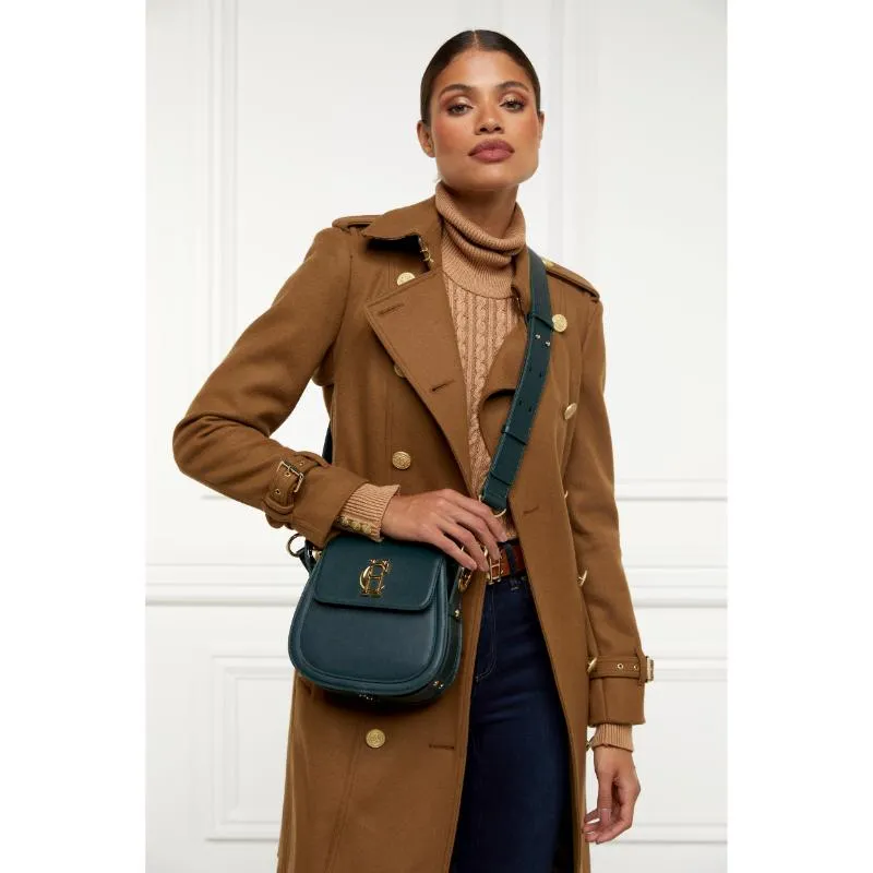 Holland Cooper Chelsea Ladies Saddle Bag - Emerald
