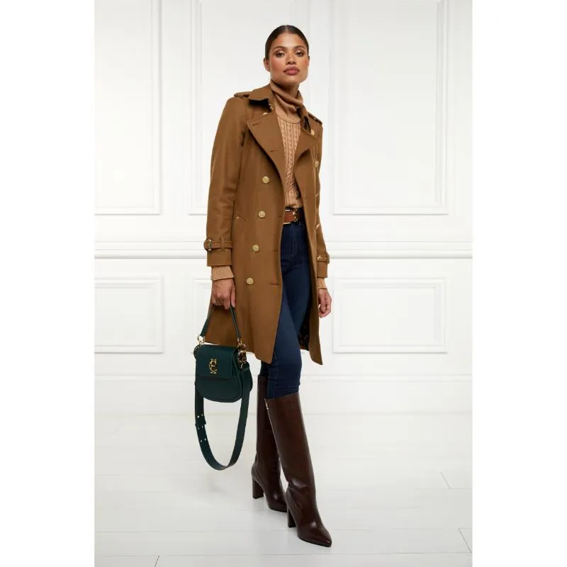 Holland Cooper Chelsea Ladies Saddle Bag - Emerald