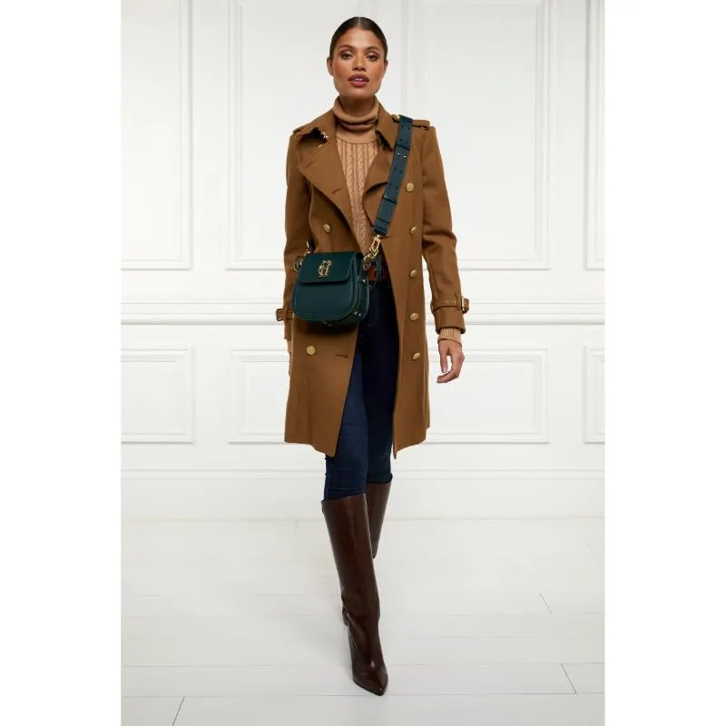 Holland Cooper Chelsea Ladies Saddle Bag - Emerald