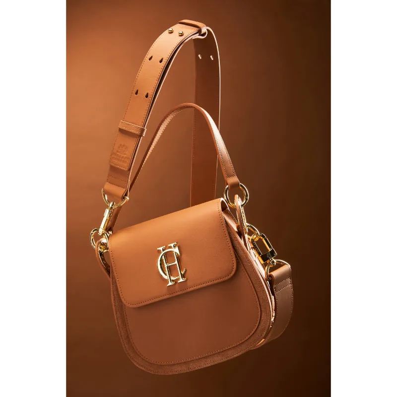 Holland Cooper Chelsea Ladies Saddle Bag - Tan