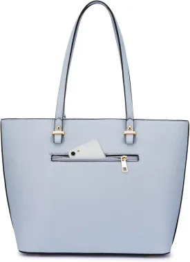 LOVEVOOK Purse for Women Fashion Tote Bag Shoulder Handbags Top Handle Satchel Bags with External Pocket