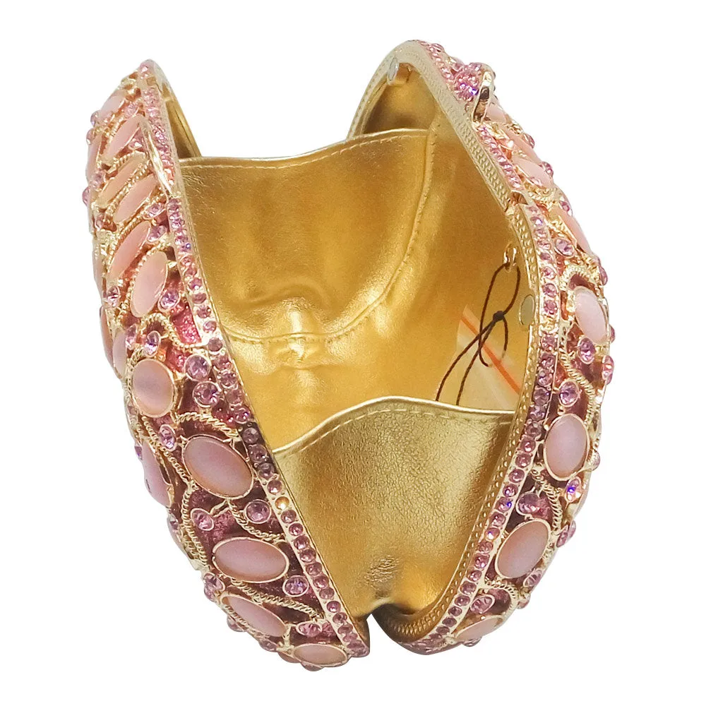 Pink Opal Clutch Bag
