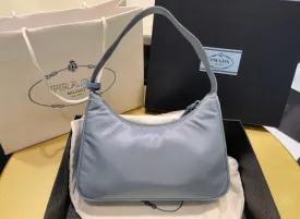 PRA Re-Nylon Prada Re-Edition 2000 mini bag Axillary pouch 1NE515 Haze Blue