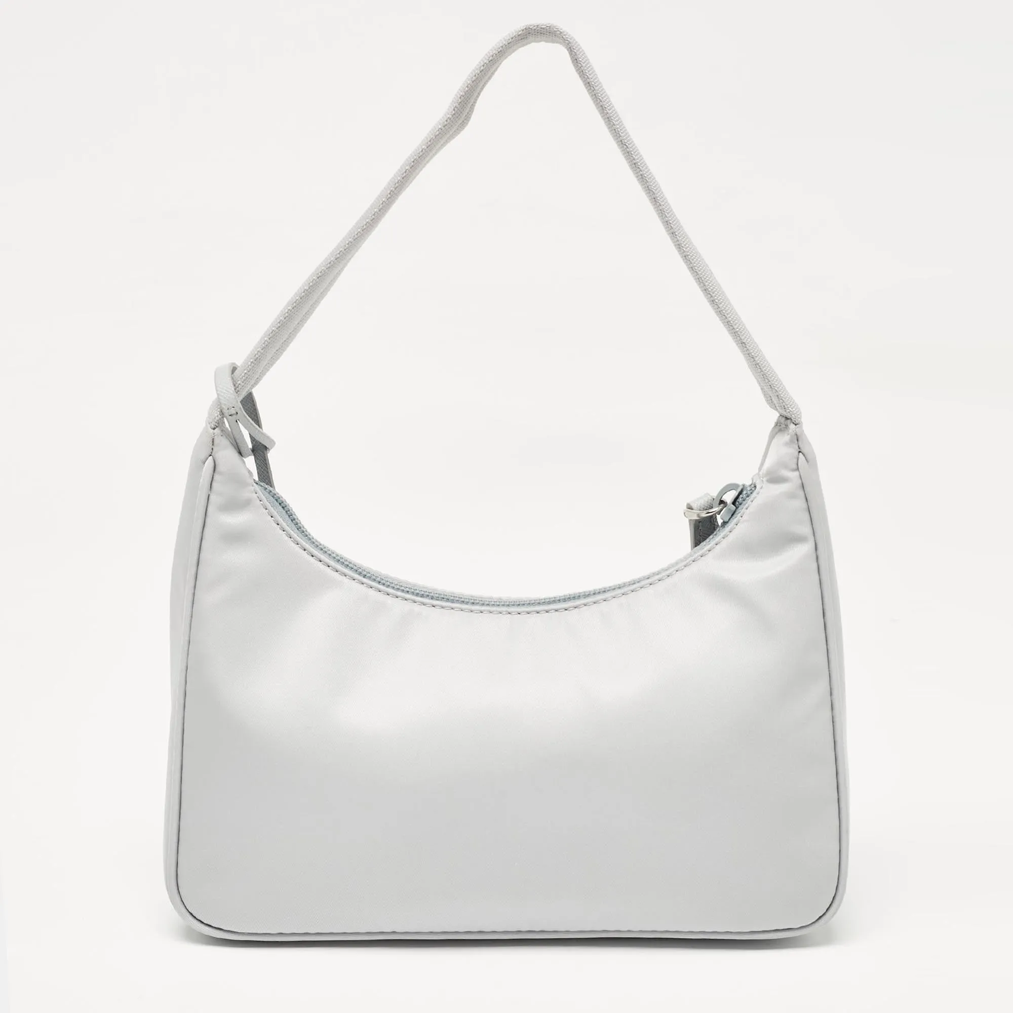 Prada Light Blue Nylon Re-Edition 2000 Shoulder Bag