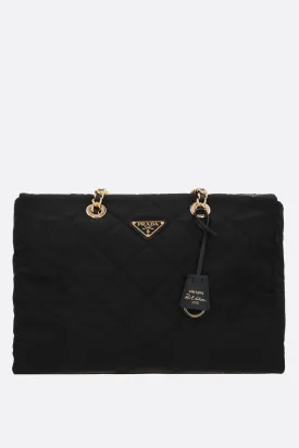 Prada Re-Edition 1995 Chaine Large Shoulder Bag In Re-Nylon