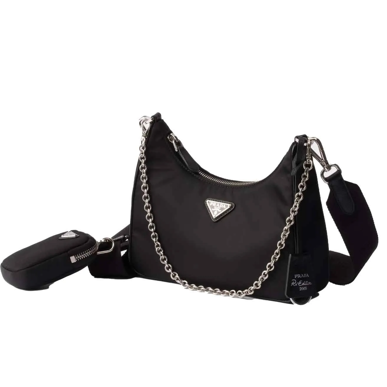 Prada Re-Edition 2005 Re-Nylon Bag in Black