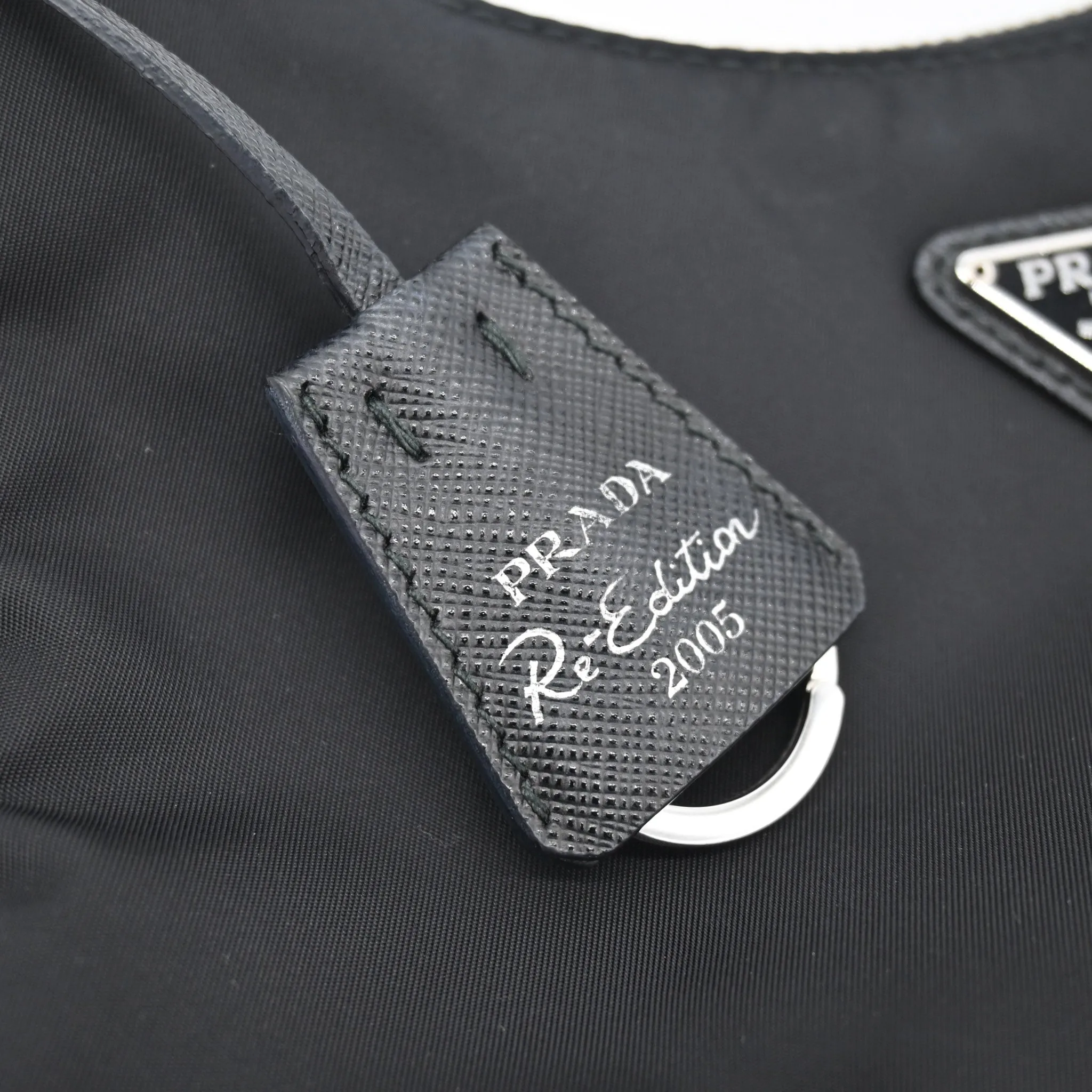 Prada Tessuto Re-Edition Crossbody Black