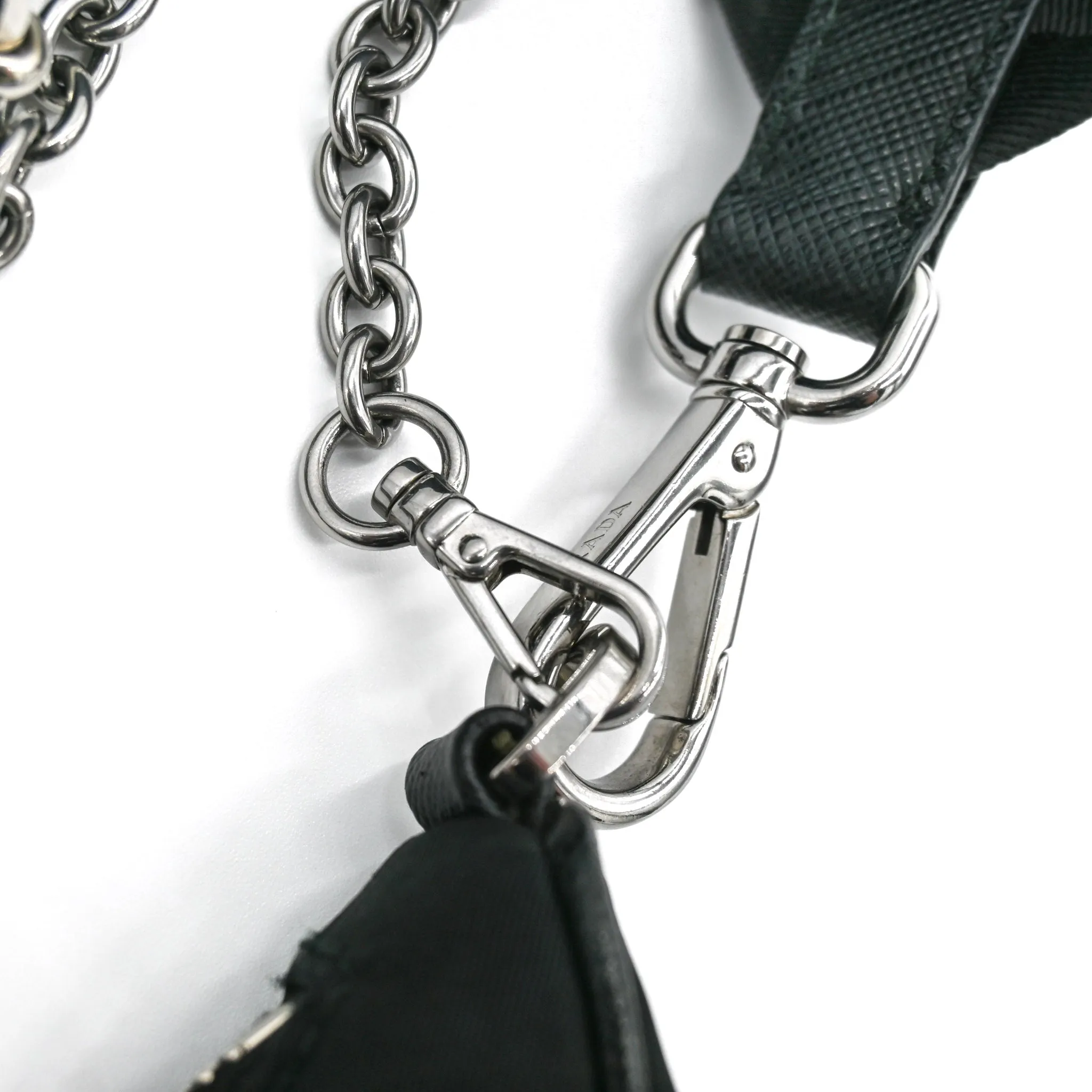 Prada Tessuto Re-Edition Crossbody Black