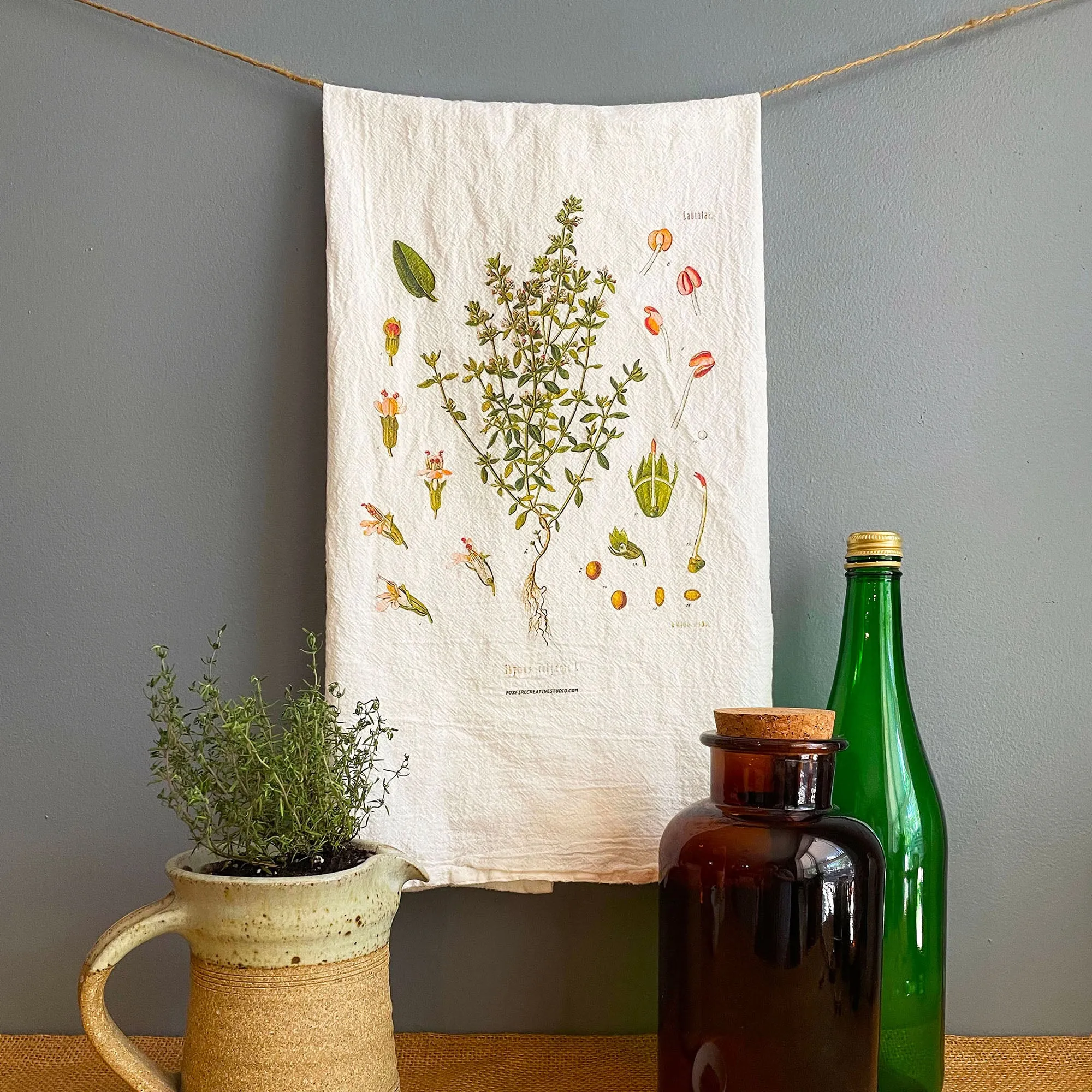 Printed Flour Sack Tea Towels