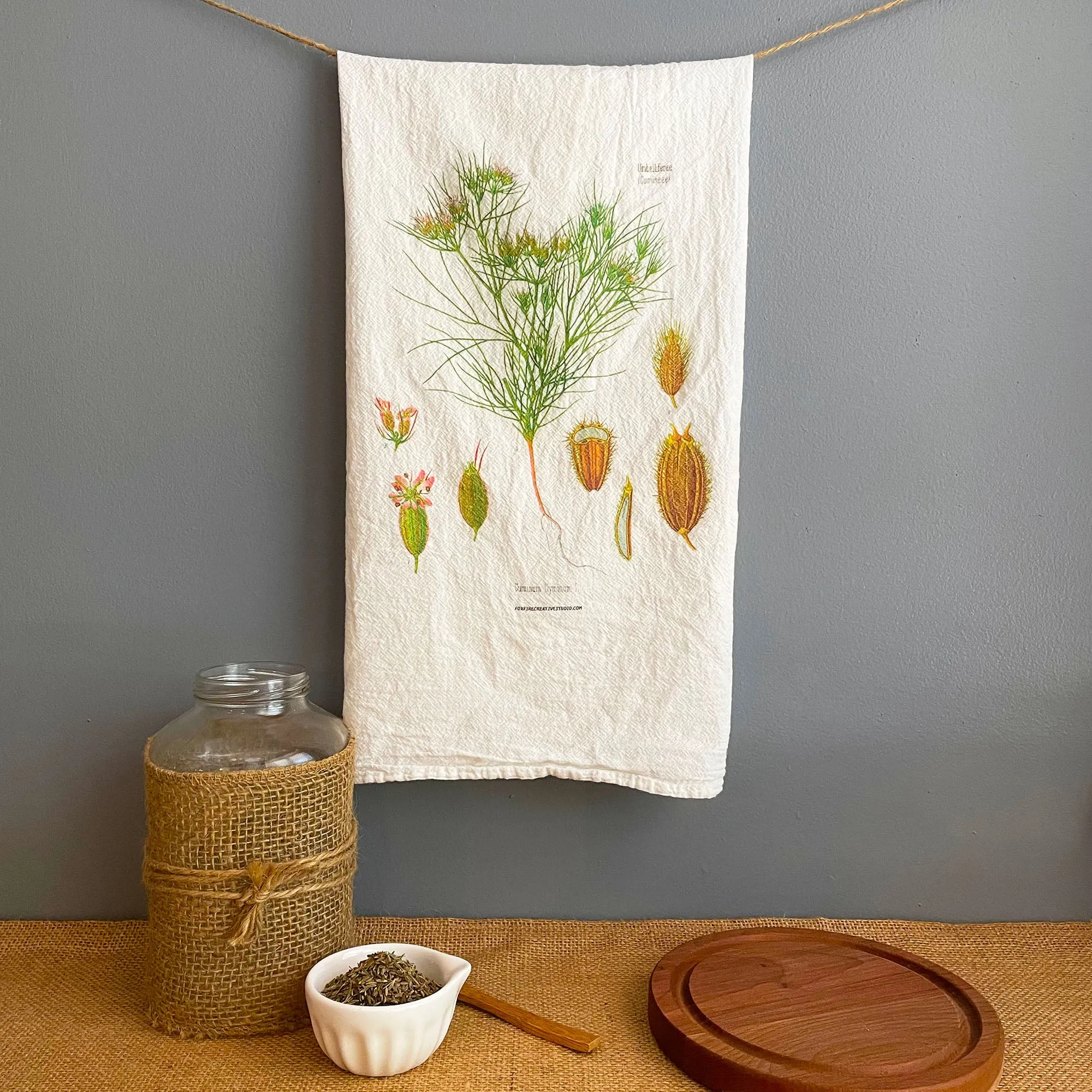 Printed Flour Sack Tea Towels