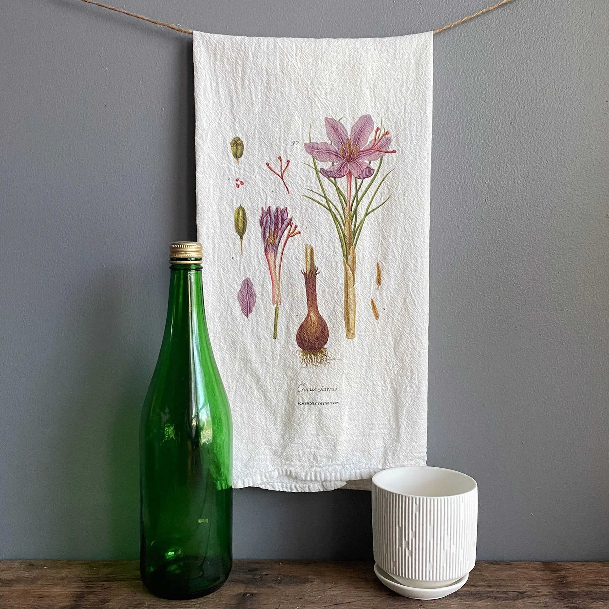 Printed Flour Sack Tea Towels
