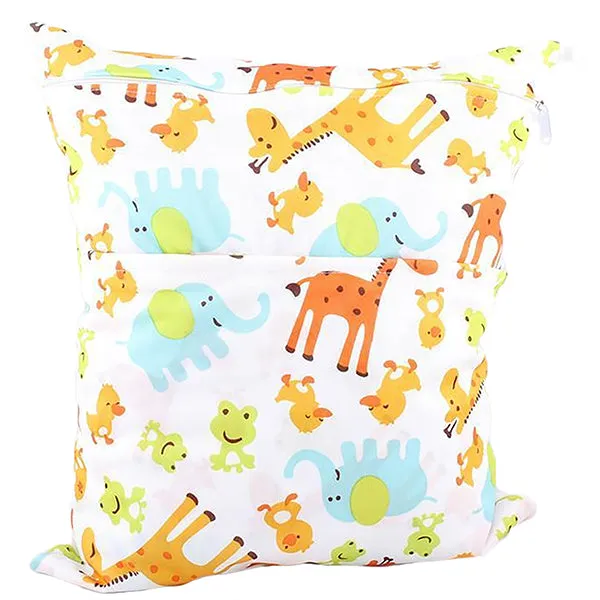 Reusable Swim Diapers and Wet Dry Diaper Bag 2 Pc Set