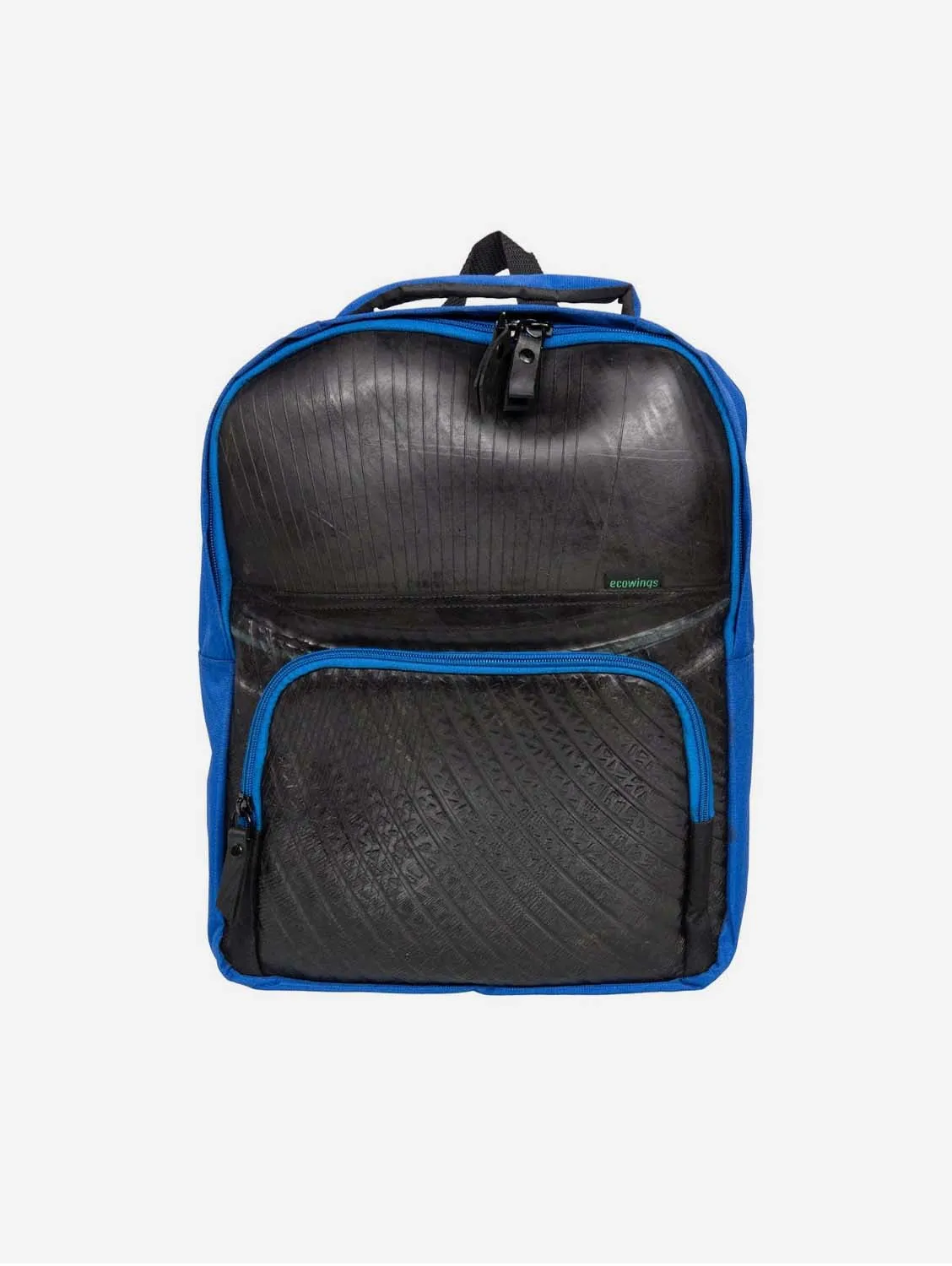 Rozer Upcycled Tyre Vegan Backpack | Blue