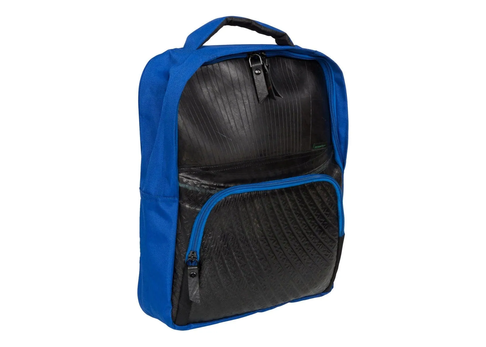 Rozer Upcycled Tyre Vegan Backpack | Blue