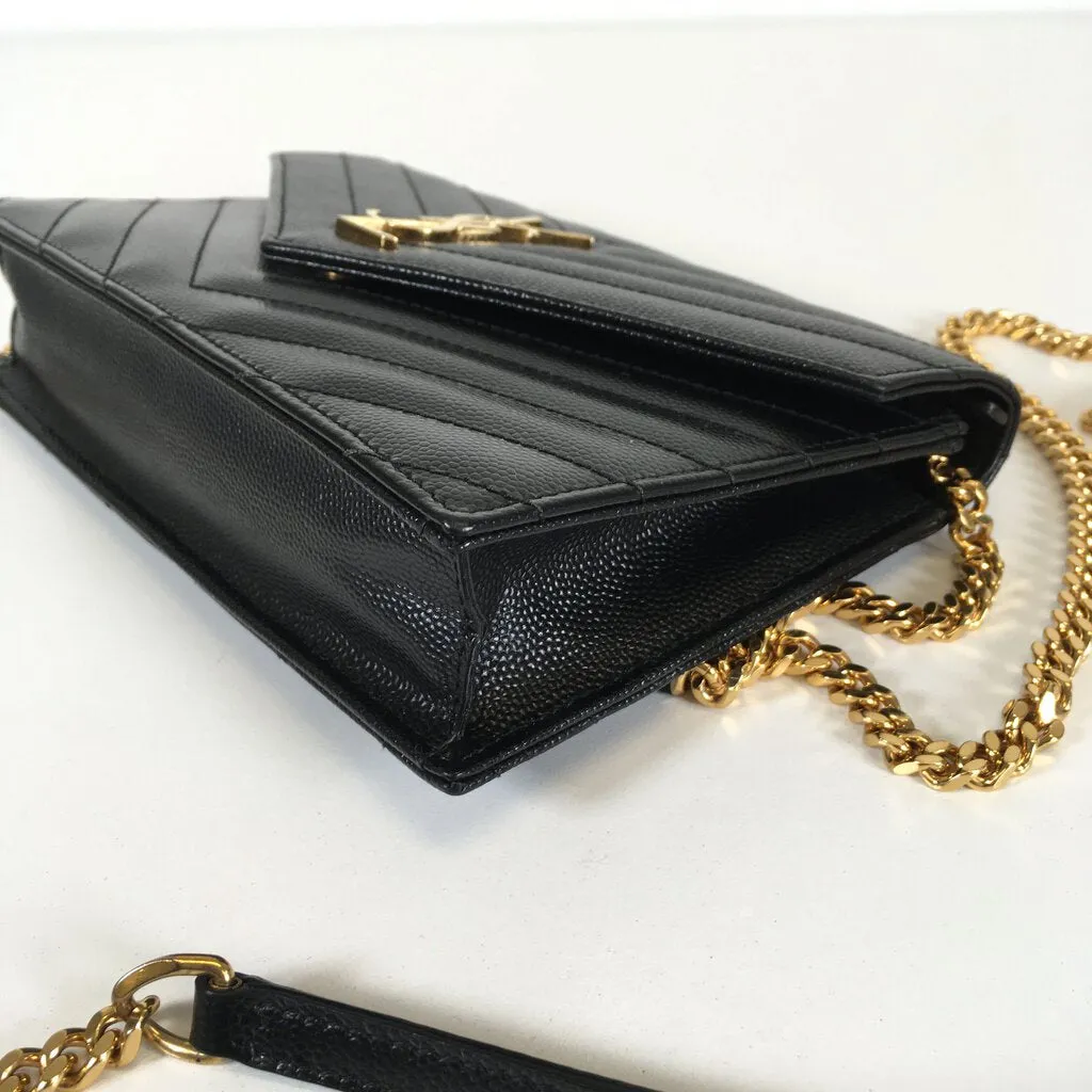 Saint Laurent (YSL) Envelope Chain Wallet Bag