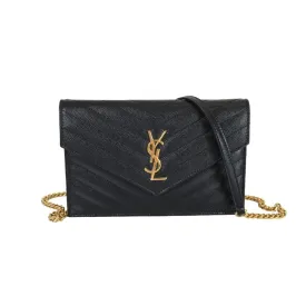 Saint Laurent (YSL) Envelope Chain Wallet Bag