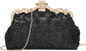 UBORSE 1920s Vintage Clutch Purse Beaded Evening Bag for Women Formal Bridal Sequin Handbag Clutch for Wedding/Prom/Cocktail
