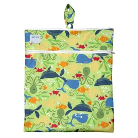 Wet & Dry Bag - Green Sealife