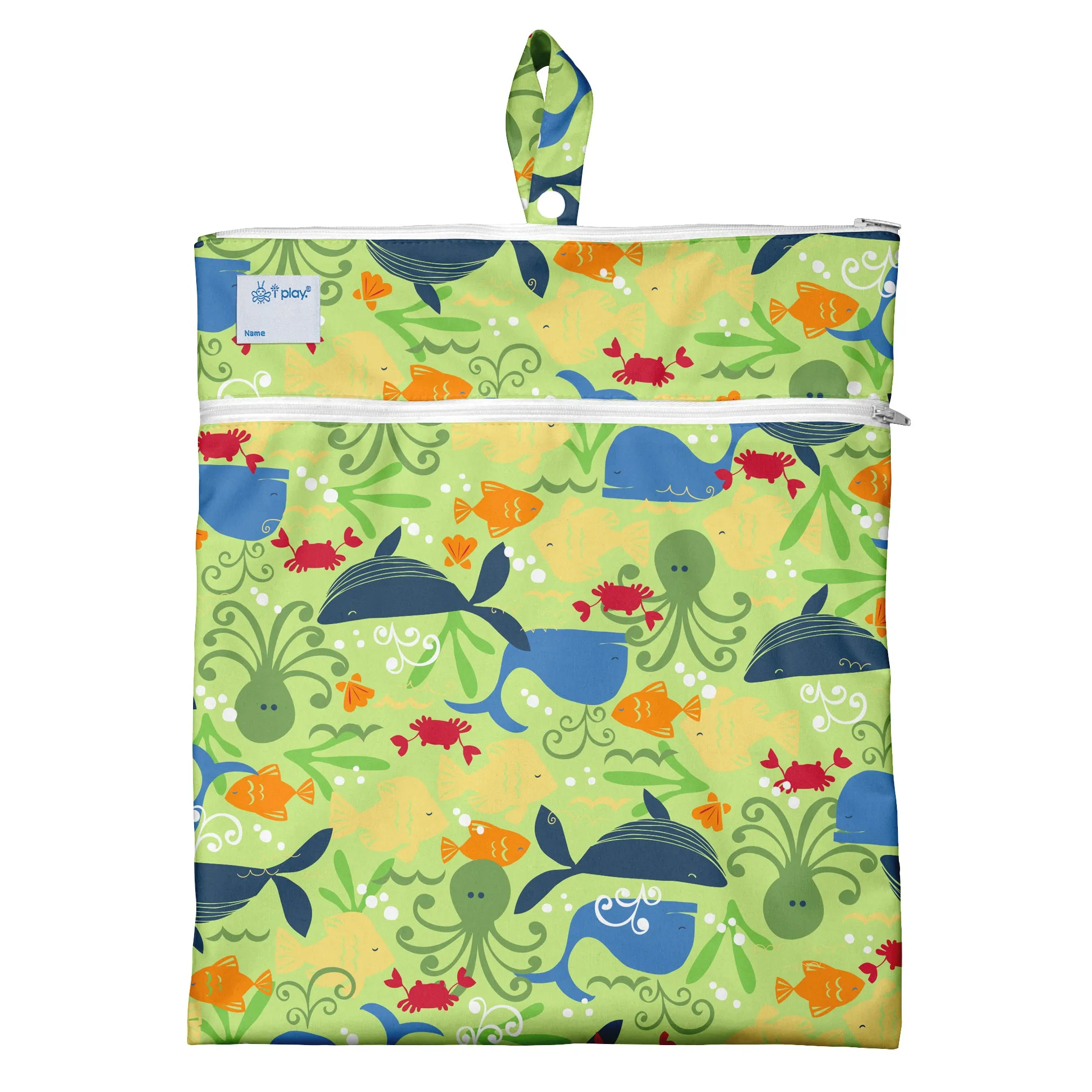 Wet & Dry Bag - Green Sealife