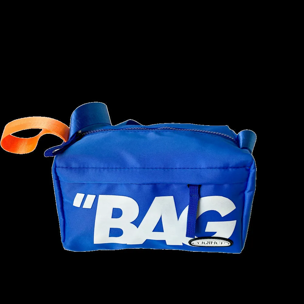 Wholesale Oxford Fabric Fluorescent Color Cylinder Messenger Bag