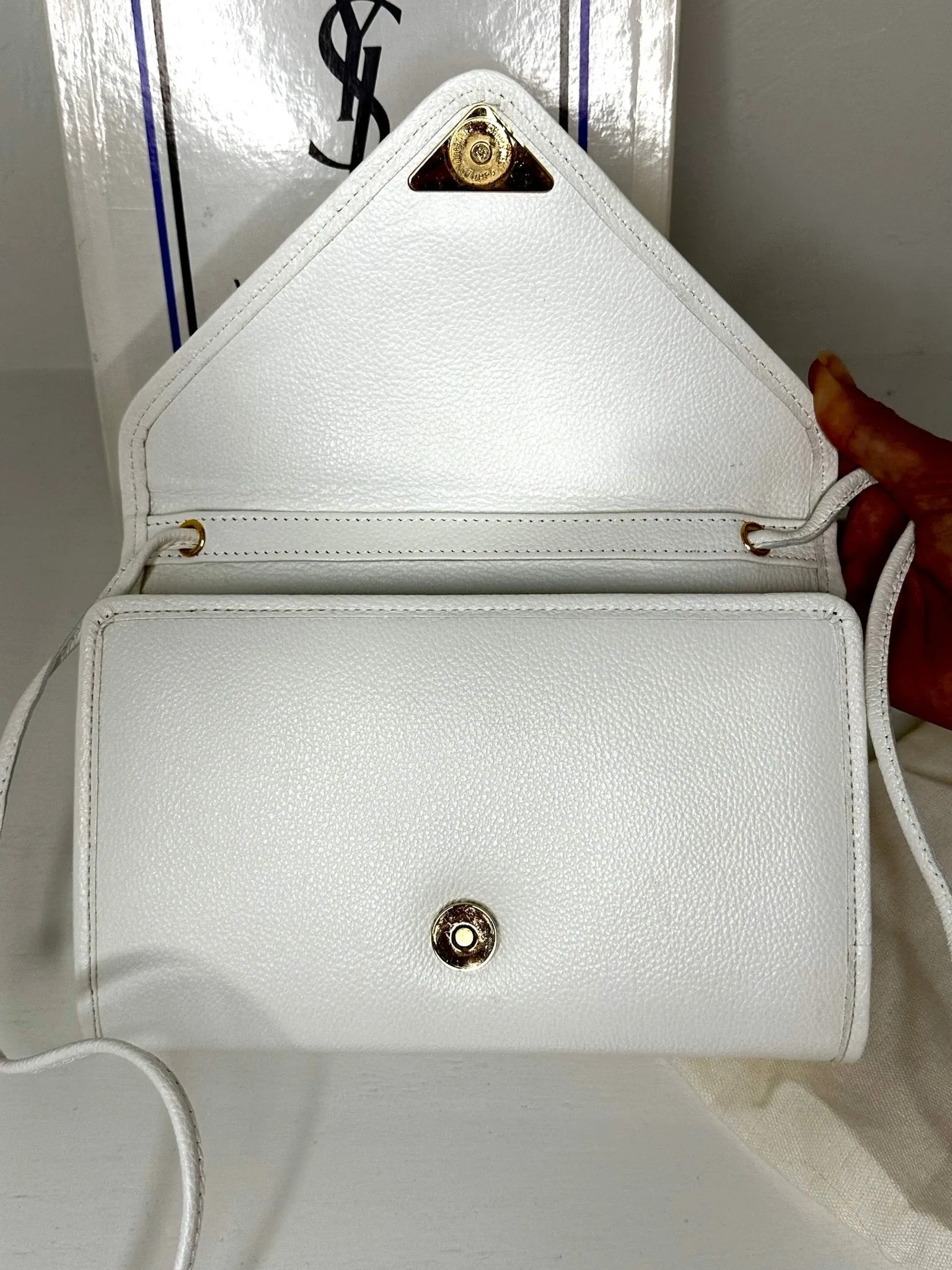 Yves Saint Laurent Vintage Envelope Convertible Crossbody Preowned